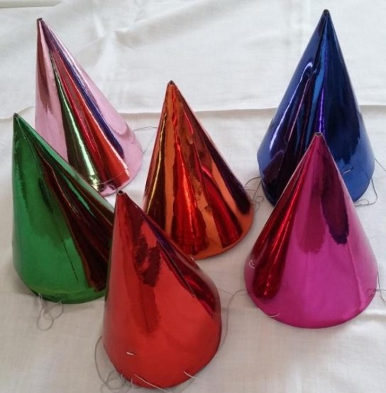 Chapeaux pointus de fête